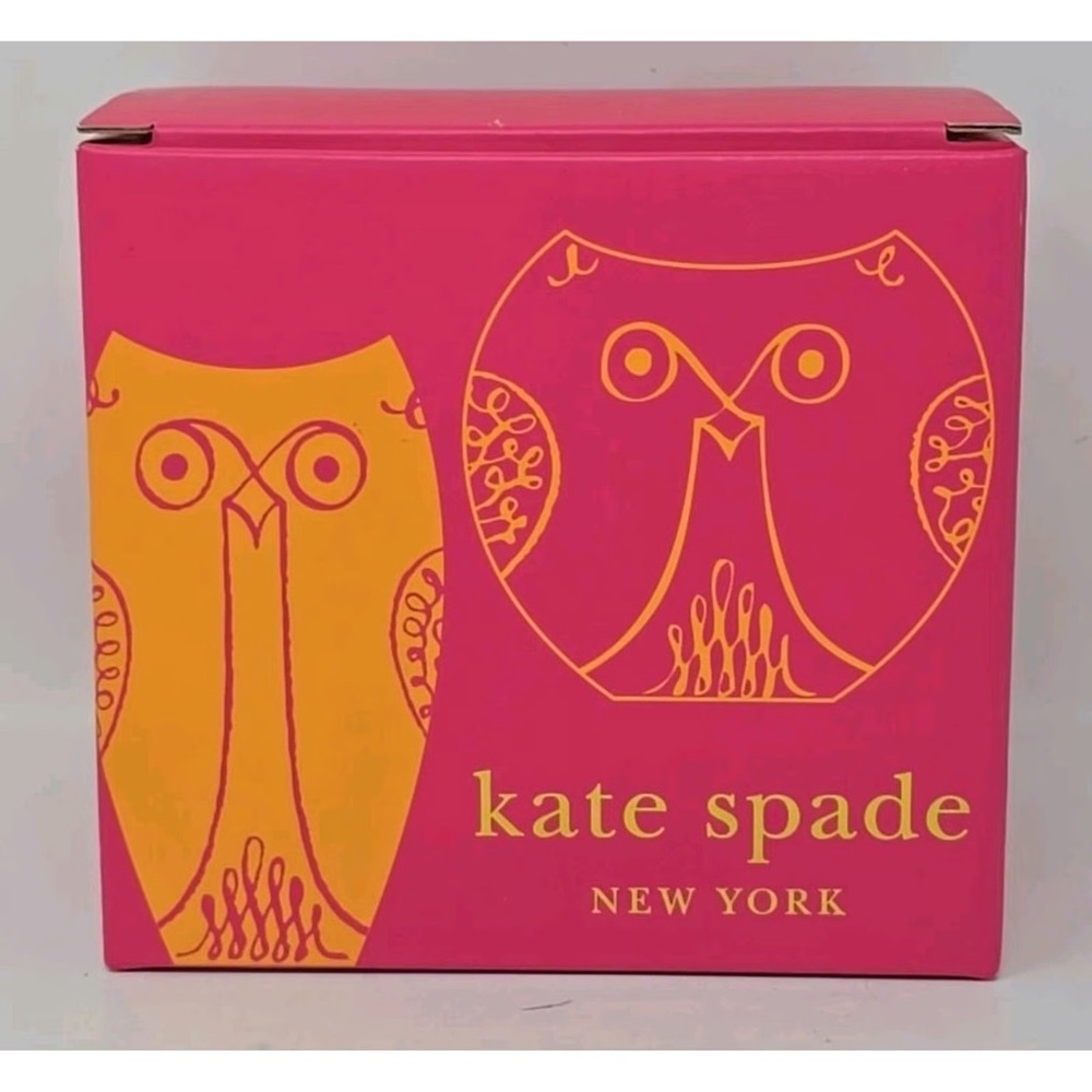 Kate Spade Black and White Owl salt and pepper shaker set Discontinued & Rare! - Picture 2 of 2